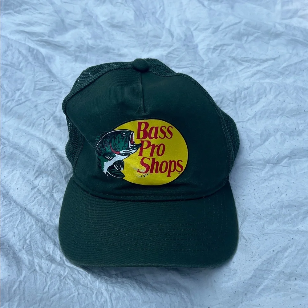 Bass Pro Shops Dark Green Cap with Logo